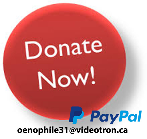Donnation via Paypal.ca